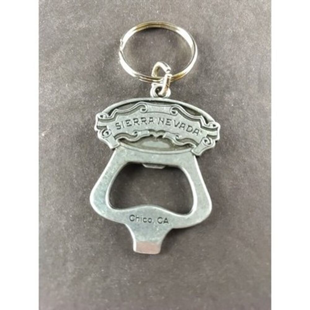 Sierra Nevada Chico California Mills River North Carolina Keychain Bottle opener